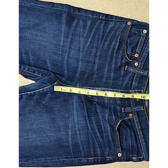 madewell Women’s Jeans Size 28 cali demi boot Mid Rise Blue Zipper Stretch - Picture 7 of 15